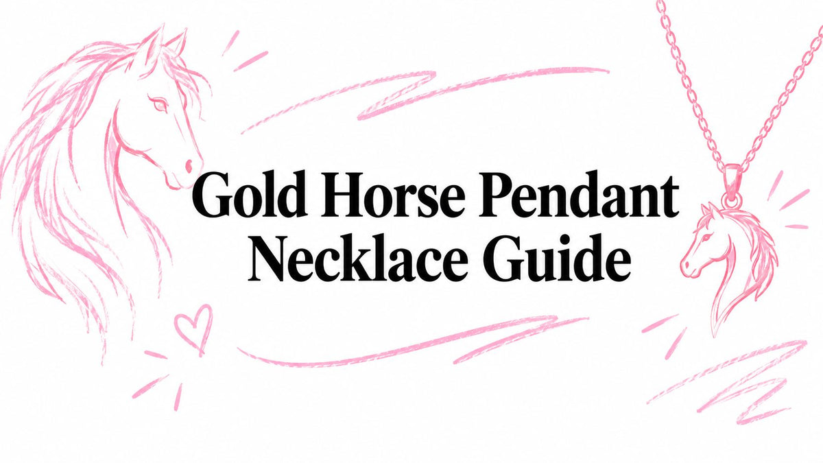 Gold Horse Pendant Necklace Guide