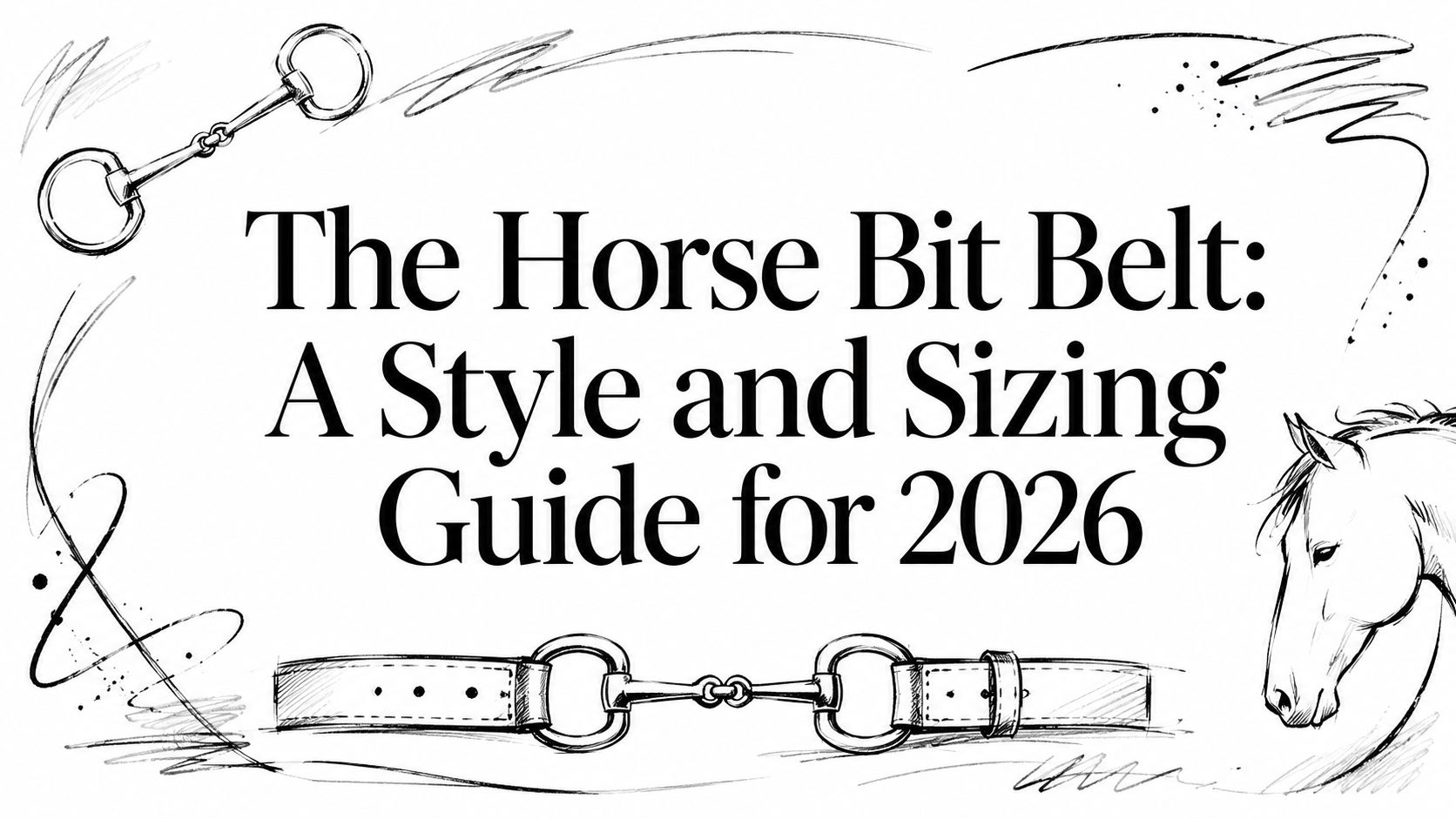 The Horse Bit Belt: A Style and Sizing Guide for 2026