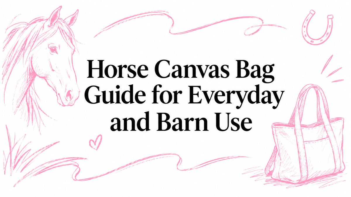 Horse Canvas Bag Guide for Everyday and Barn Use