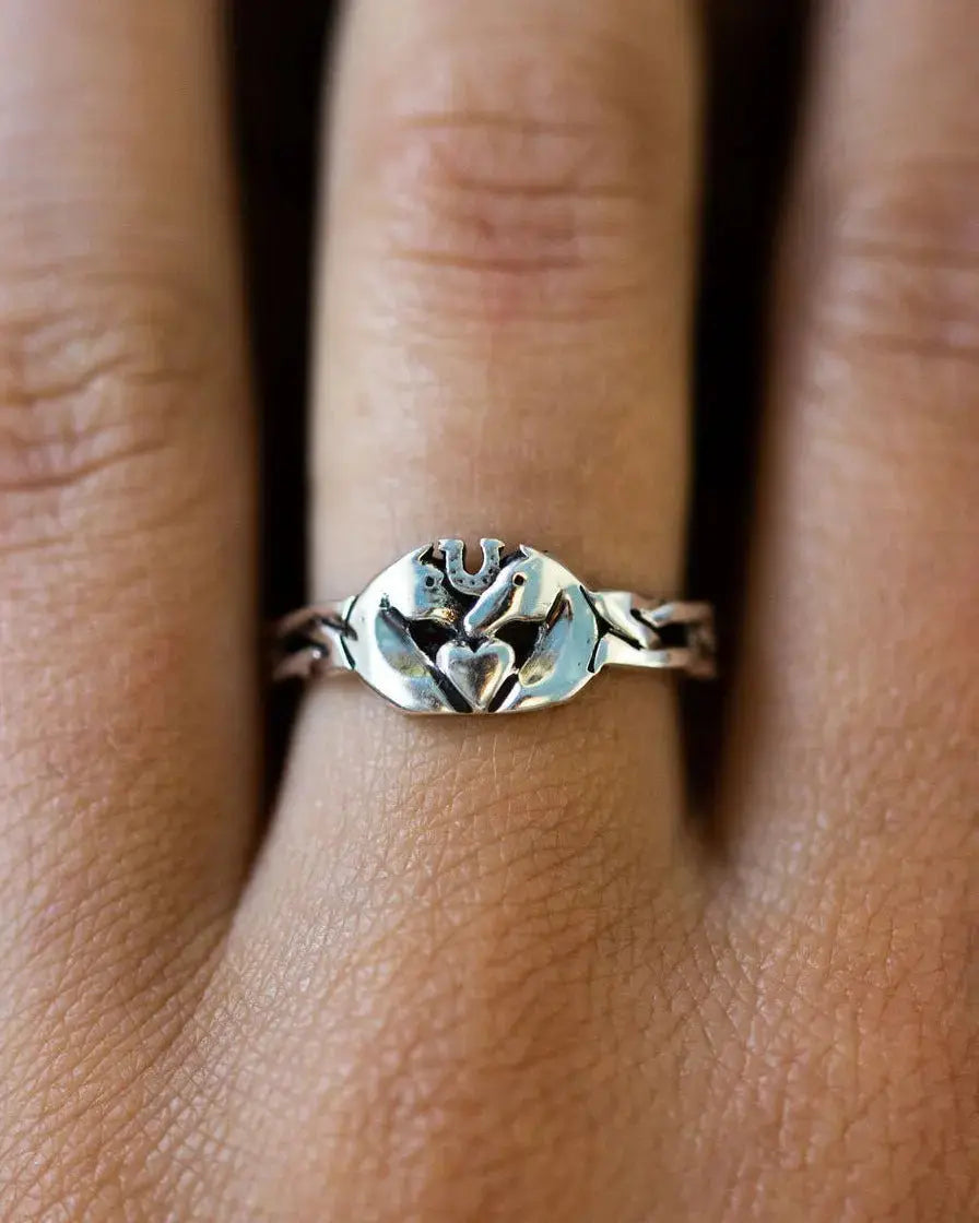 Horse Claddagh Ring - Bridle Up Hope
