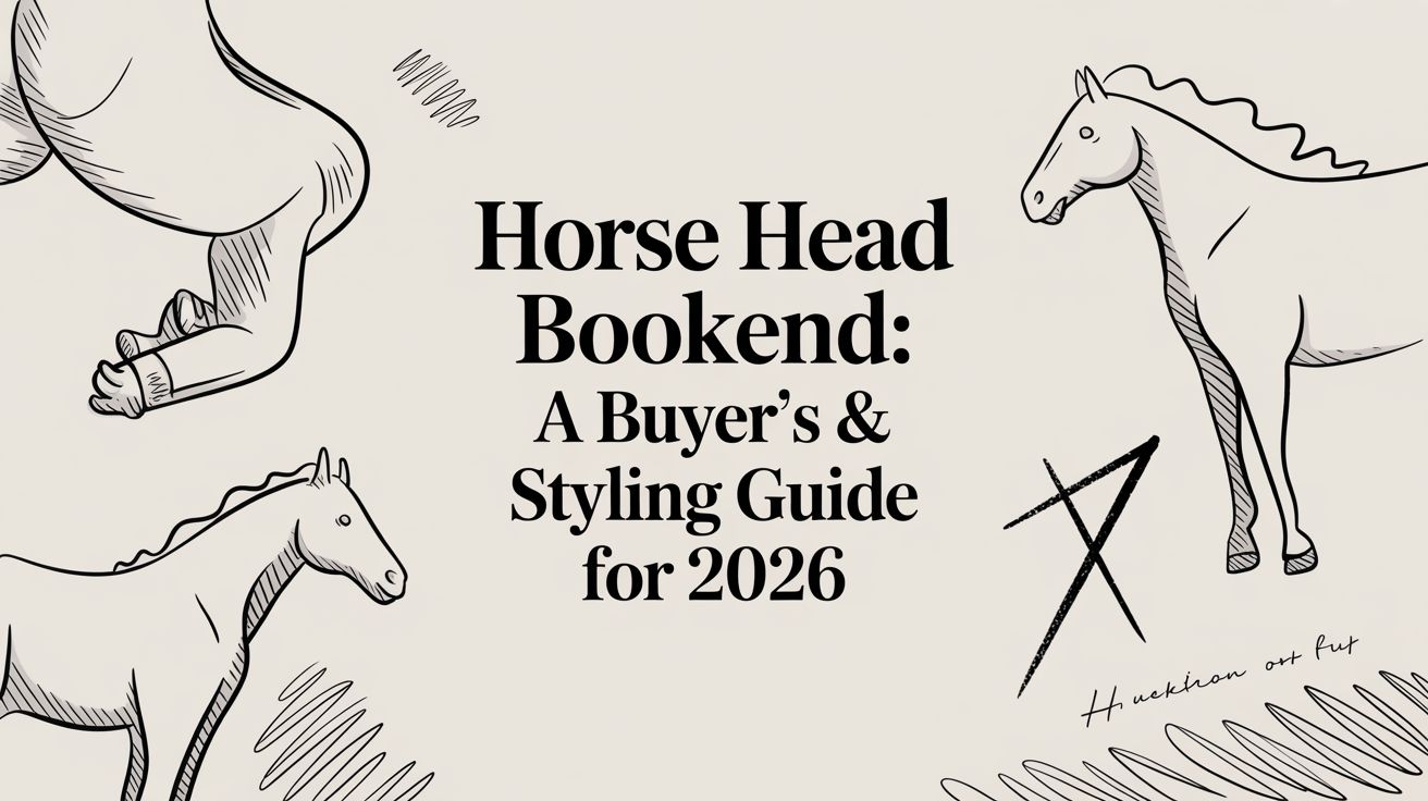 Horse Head Bookend: A Buyer's & Styling Guide for 2026