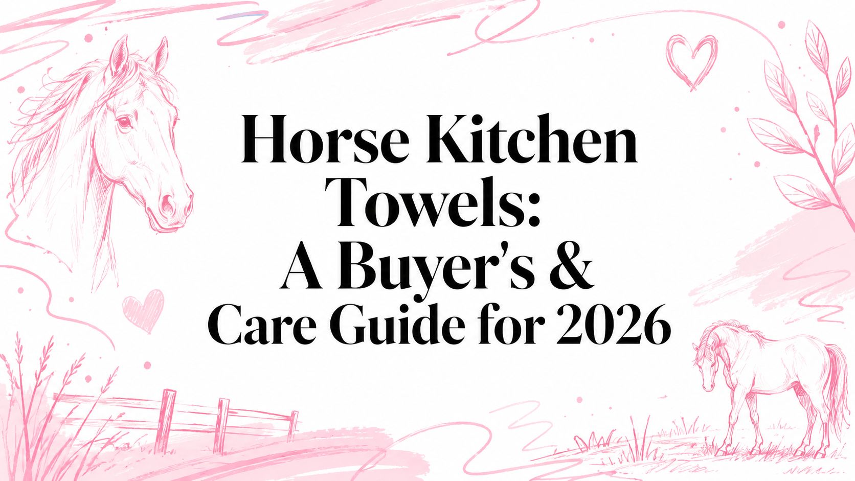 Horse Kitchen Towels: A Buyer's & Care Guide for 2026