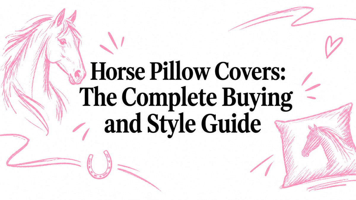Horse Pillow Covers: The Complete Buying and Style Guide