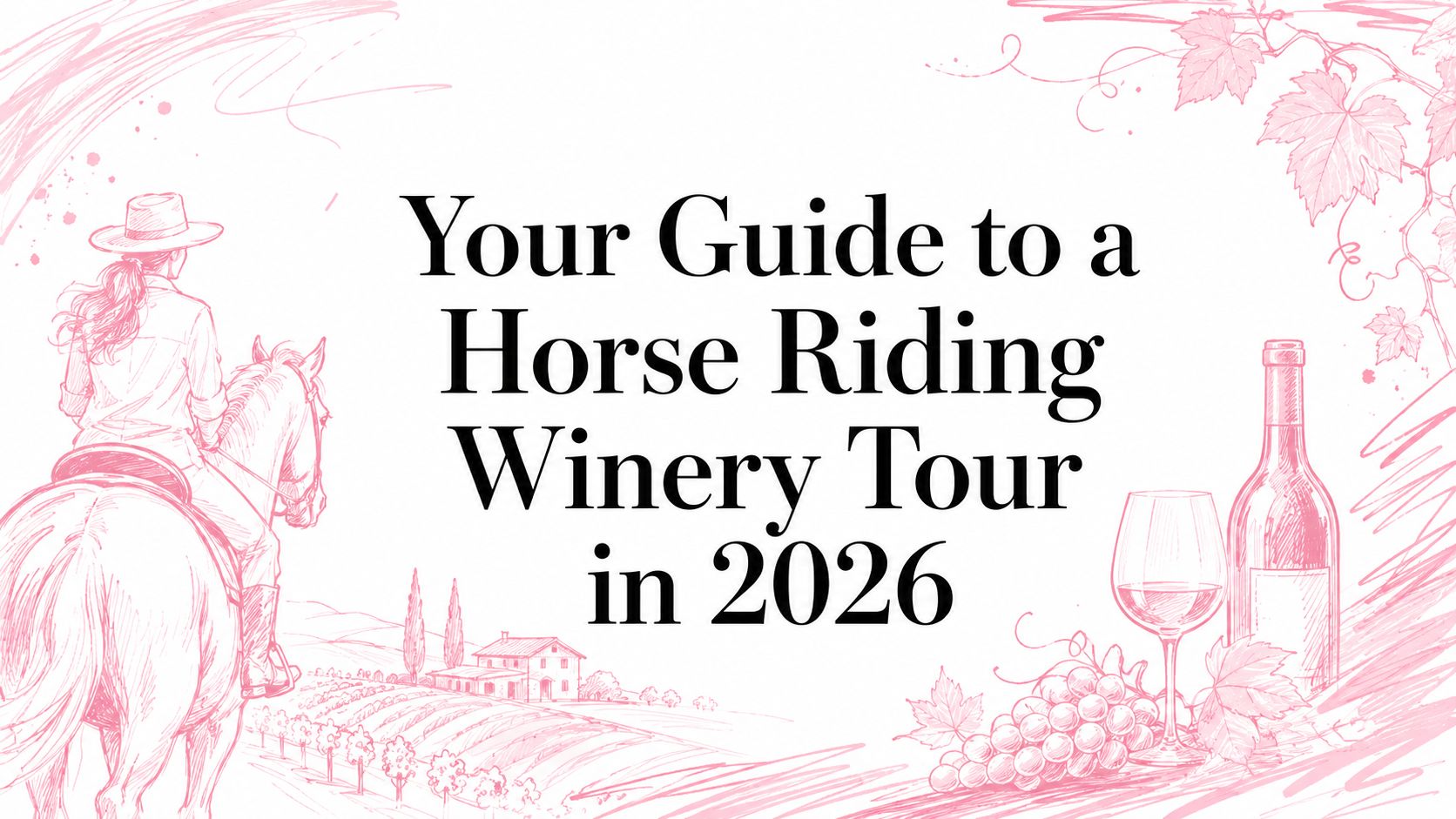Your Guide to a Horse Riding Winery Tour in 2026