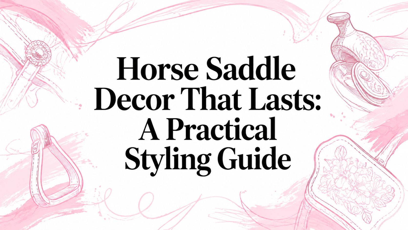 Horse Saddle Decor That Lasts: A Practical Styling Guide