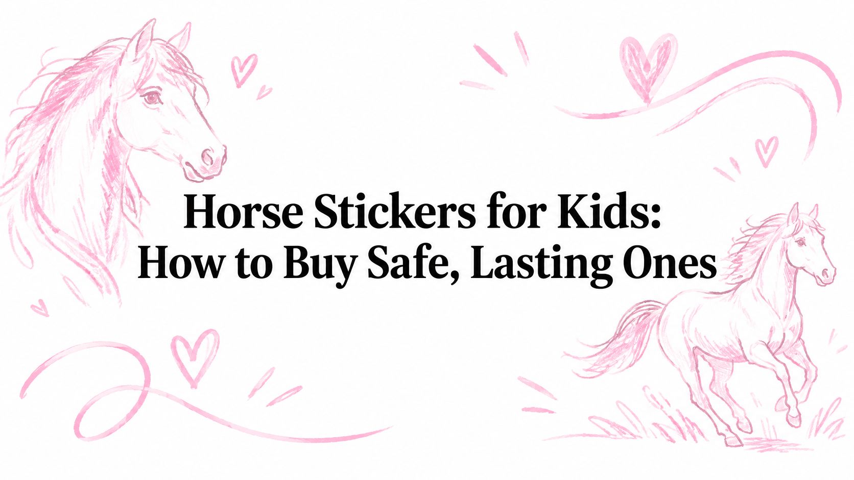Horse Stickers for Kids: How to Buy Safe, Lasting Ones