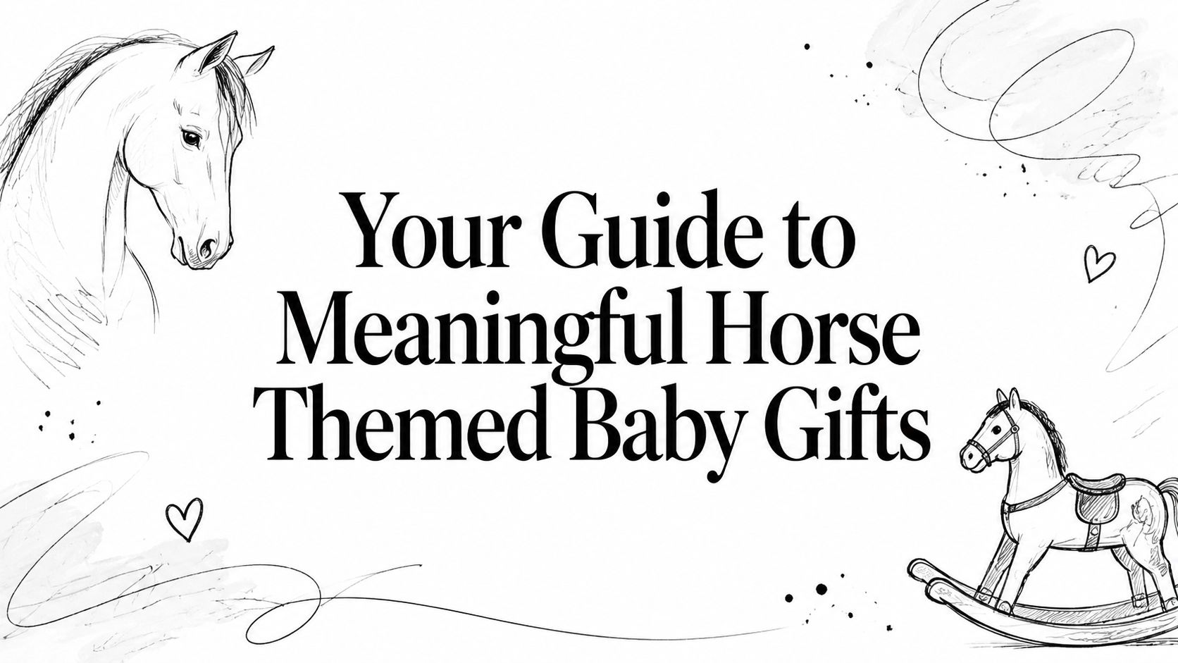 Your Guide to Meaningful Horse Themed Baby Gifts
