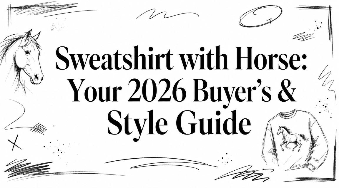 Sweatshirt with Horse: Your 2026 Buyer's & Style Guide