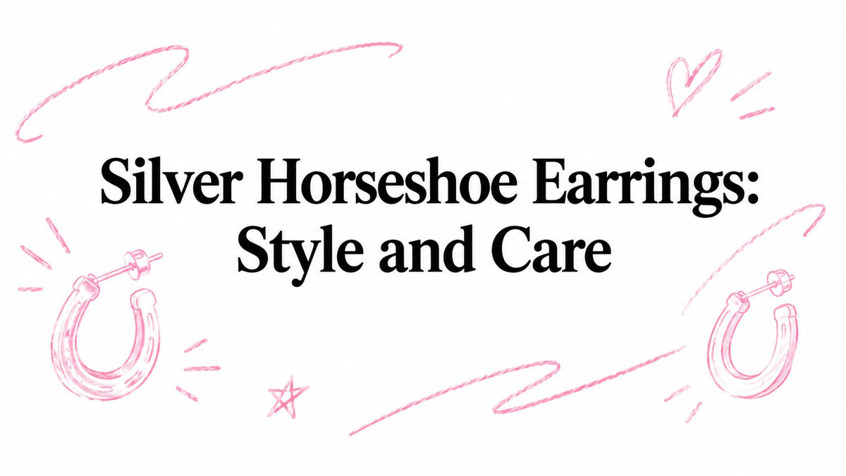 Silver Horseshoe Earrings: Style and Care