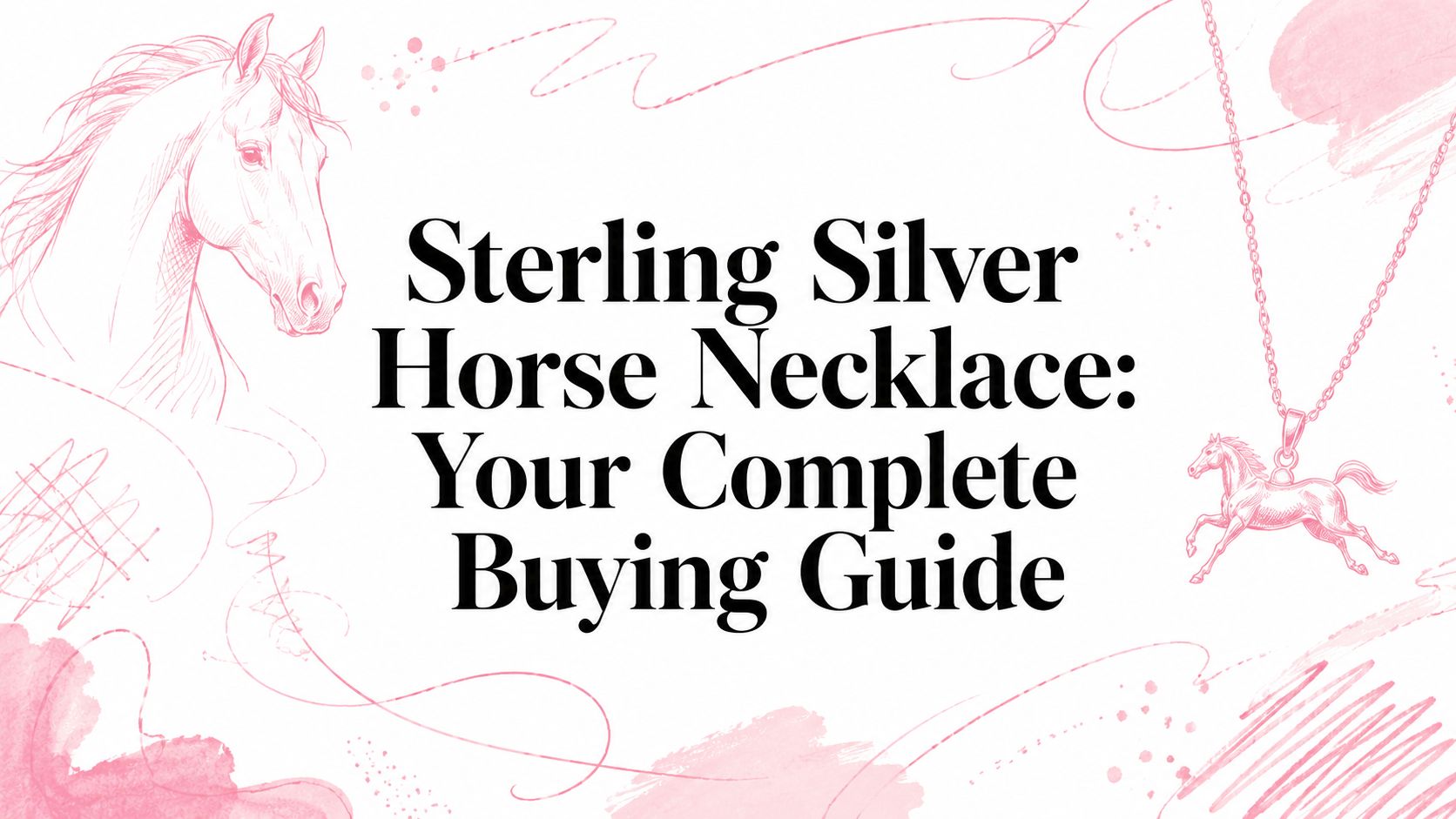Sterling Silver Horse Necklace: Your Complete Buying Guide