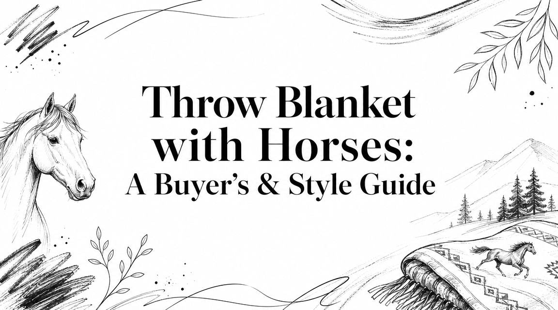 Throw Blanket with Horses: A Buyer's & Style Guide