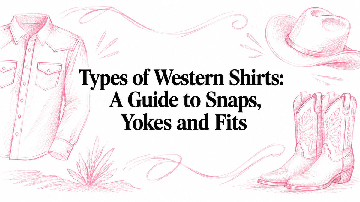 Types of Western Shirts: A Guide to Snaps, Yokes and Fits