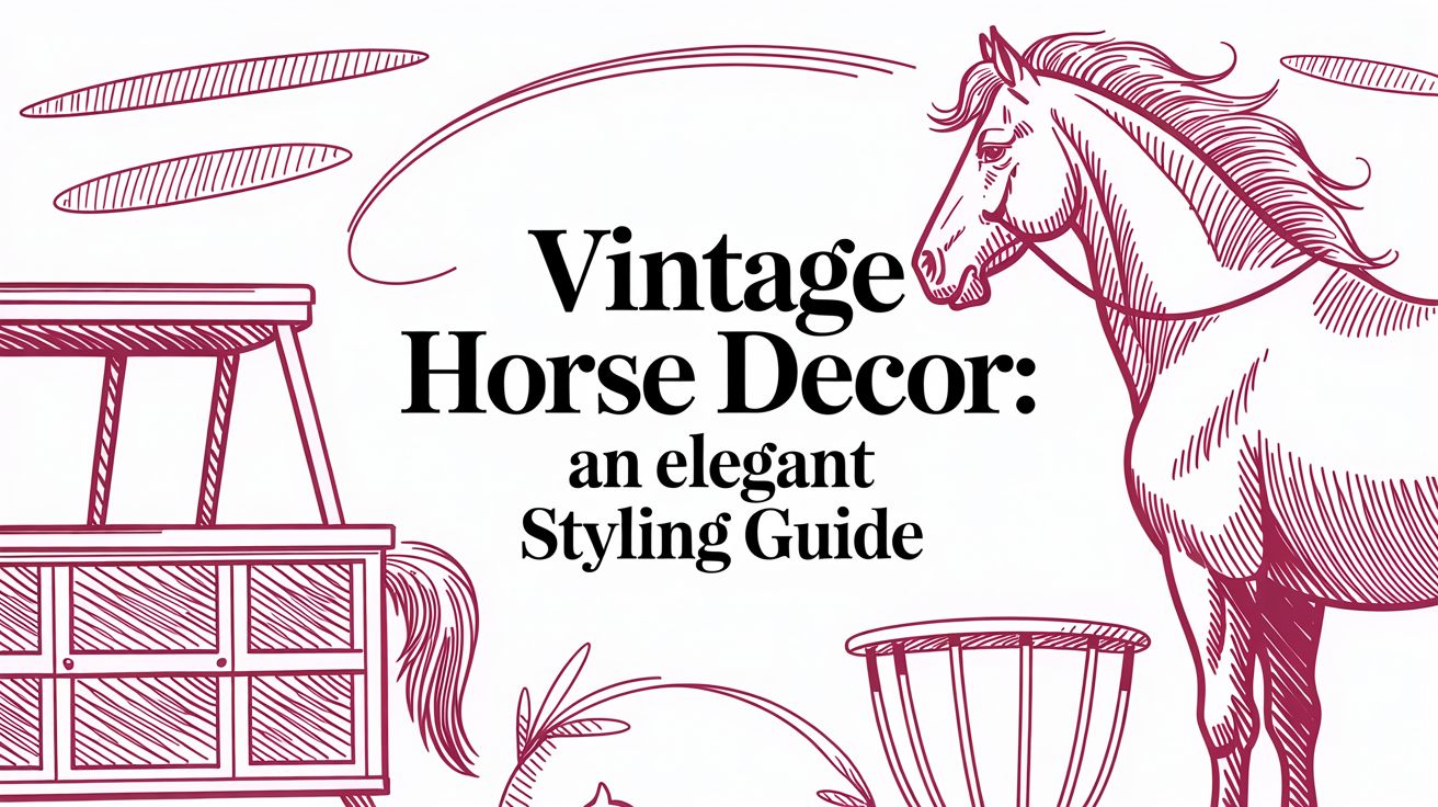 Vintage Horse Decor: An Elegant Styling Guide
