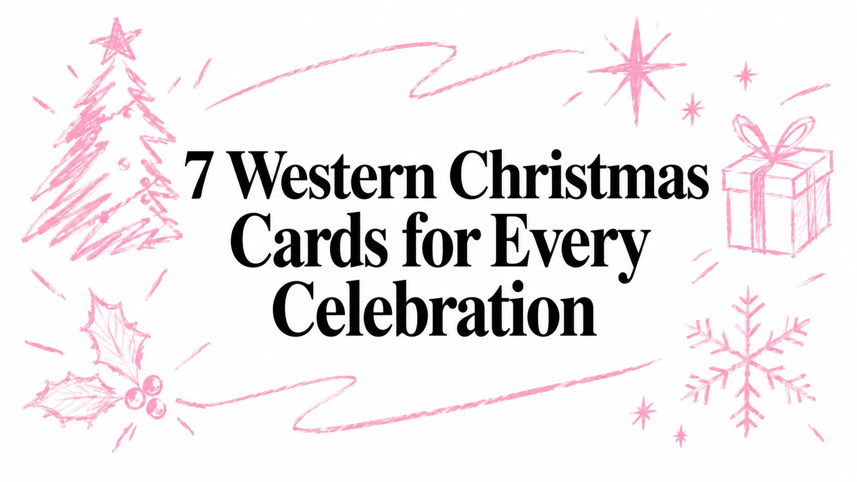7 Western Christmas Cards for Every Celebration