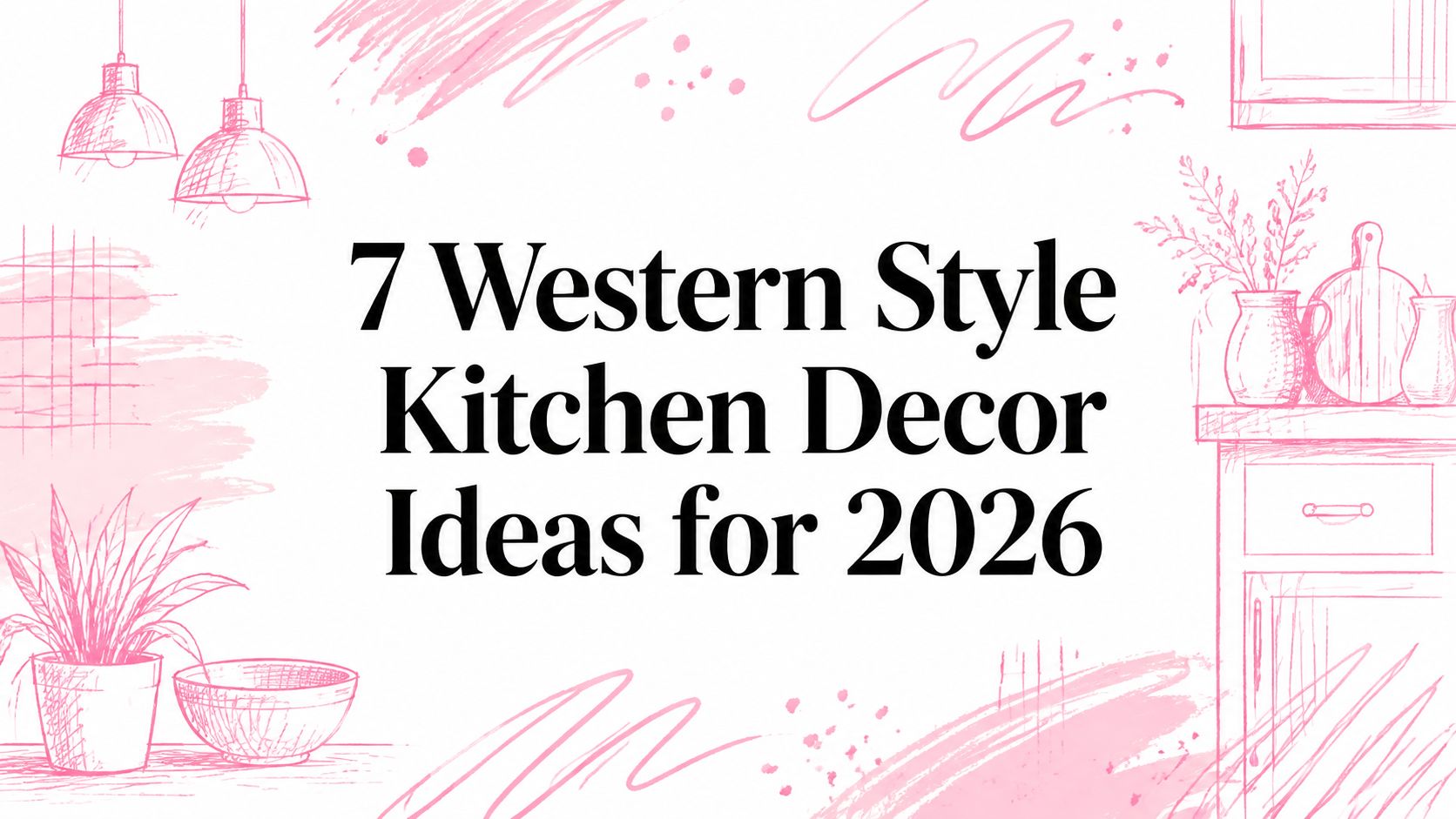 7 Western Style Kitchen Decor Ideas for 2026