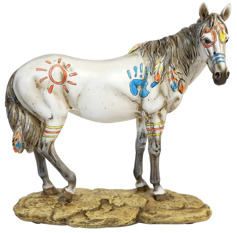 Hand-Painted Horse Figurine SOUTHWEST DECOR Faire - De Leon Collections
