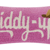 giddy up hook pillow