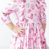 Boot Scootin' Ruffle Dress