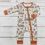 baby western rodeo zip sleeper