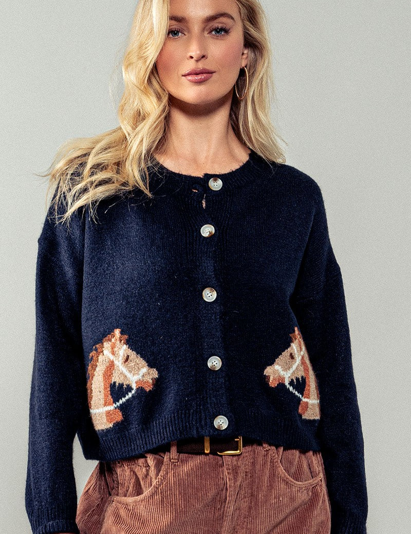 equestrian dream cardigan