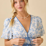 Vintage Horse Toile Dress