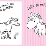 Too Cute Coloring Book: Ponies by Little Bee Books Faire - Simon & Schuster