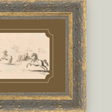 Horses In Motion - Sketch Art