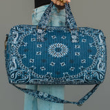 Indigo Cowgirl Duffel Bag
