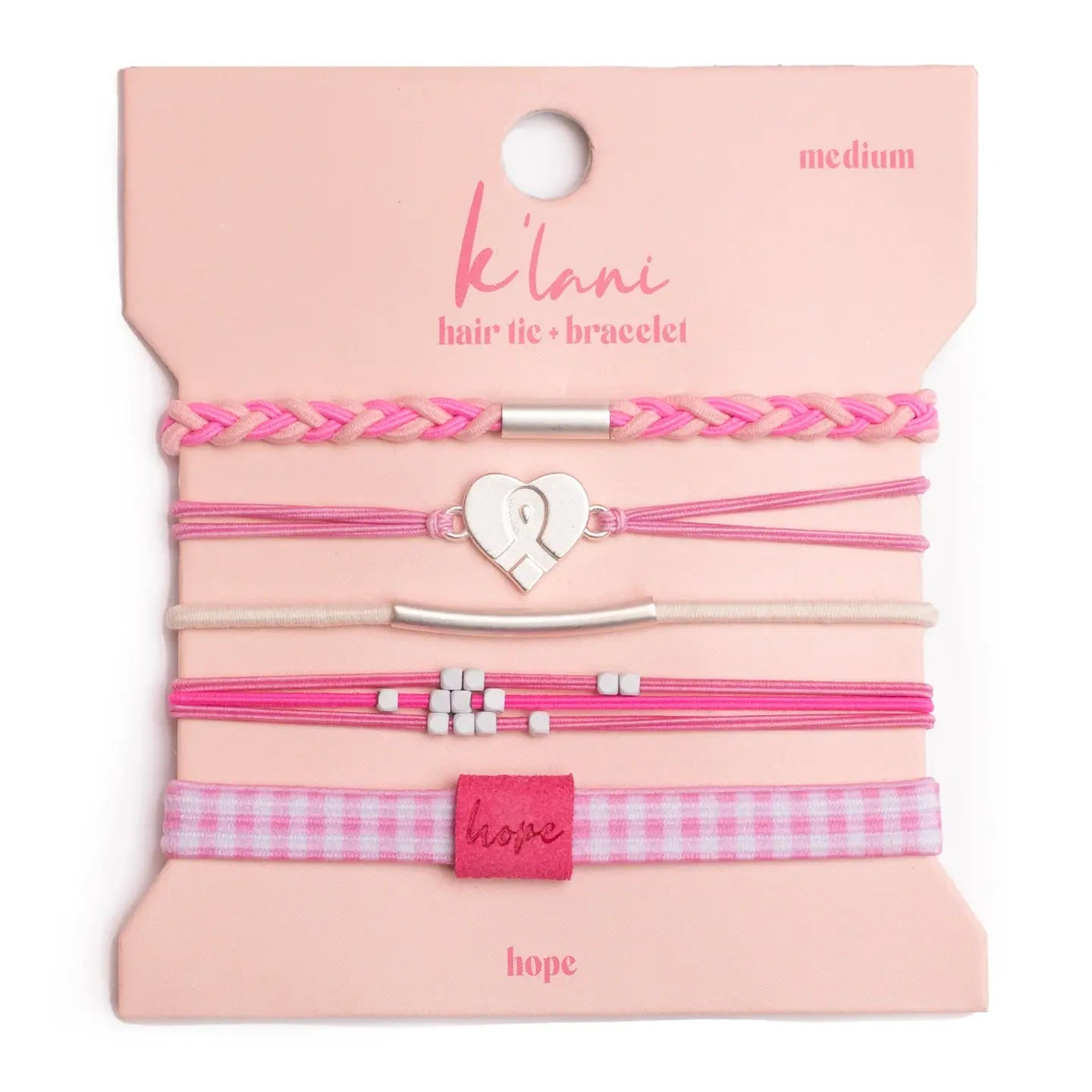 Hope Hair Ties & Bracelets