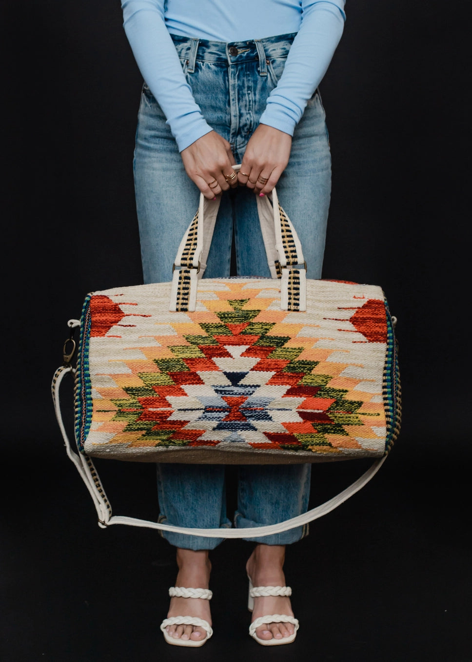 aztec duffle bag