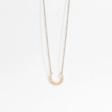hope in a horseshoe necklace