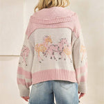 Whimsy Hooves Knit Sweater