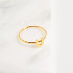 tiny hoofprint ring 9