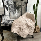 Horses Bamboo Quilted Blanket