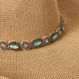 Colorado Cowgirl Hat with Jeweled Belt