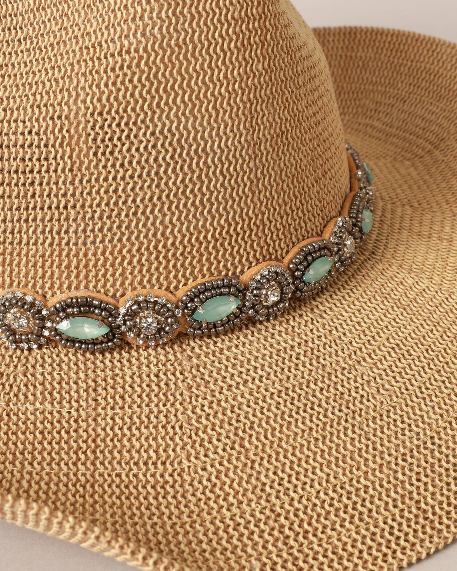Colorado Cowgirl Hat with Jeweled Belt