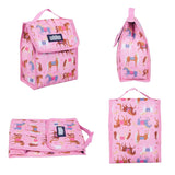 pink horses lunch bag