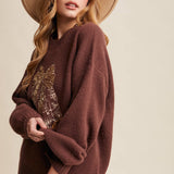 Cowgirl Kisses Sequin Sweater