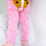 pink pony leggings