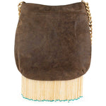 Hand-Beaded Cowgirl Boots Handbag