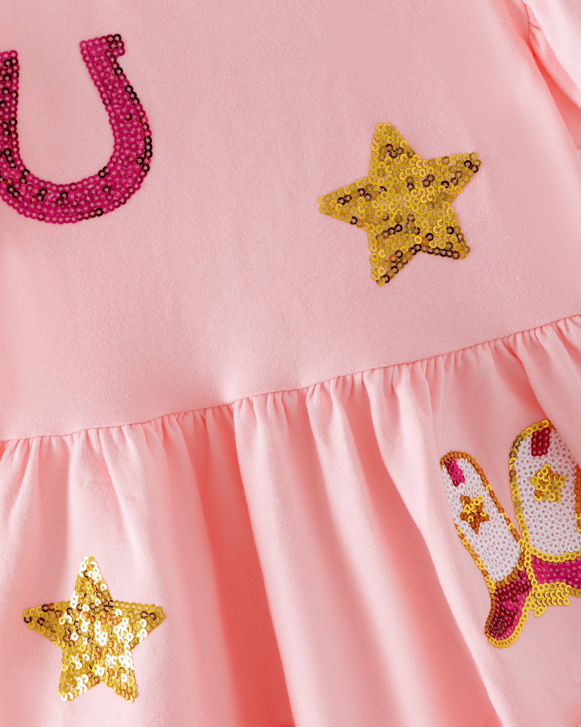 Lil' Lucky Star Sequin Dress