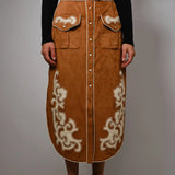 Frontier Grace Embroidered Skirt