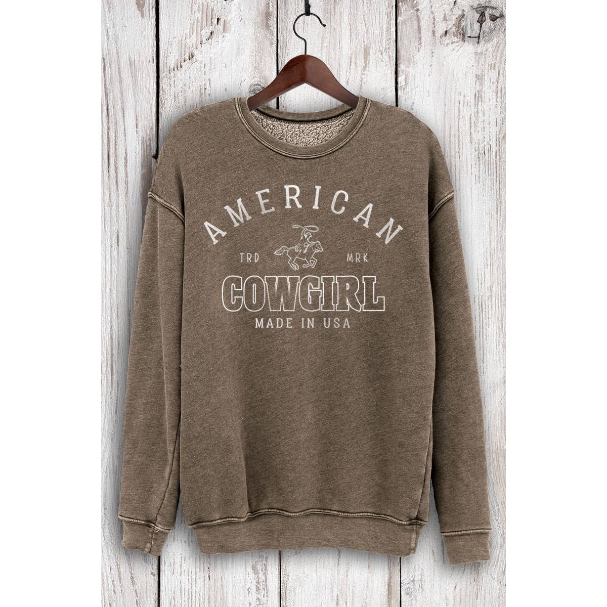 american cowgirl sweatshirt