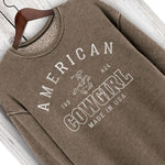 american cowgirl sweatshirt