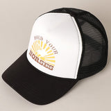 hold your horses hat (black)