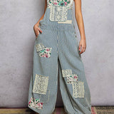 Prairie Rose Patchwork Overalls