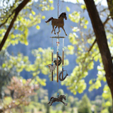 mustang wind chime