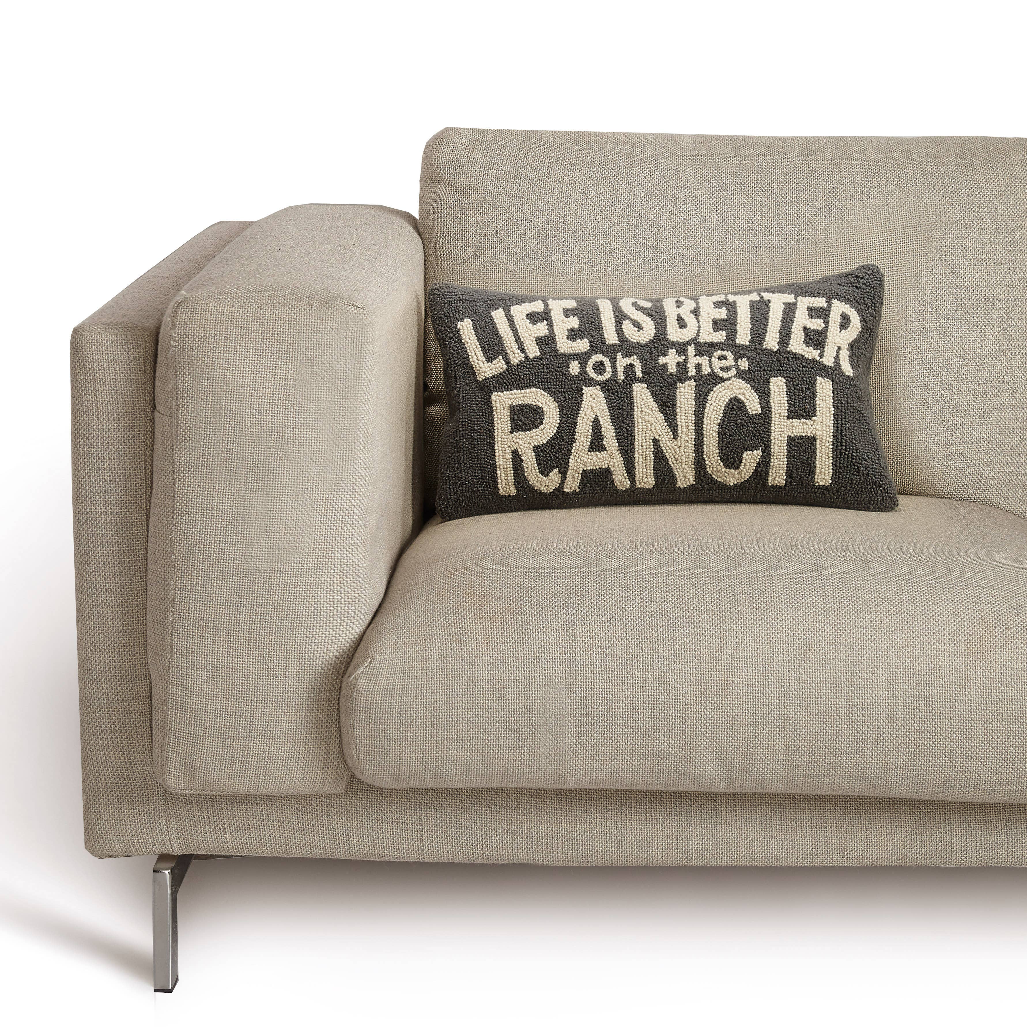 Life is Better On The Ranch Pillow