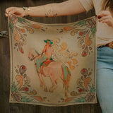 summer ride silk scarf