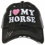 i love my horse hat